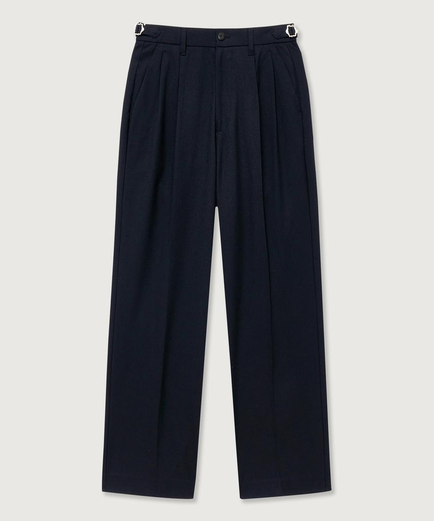 THEKNITCOMPANY Délegant Pleated Pants 4 Colors