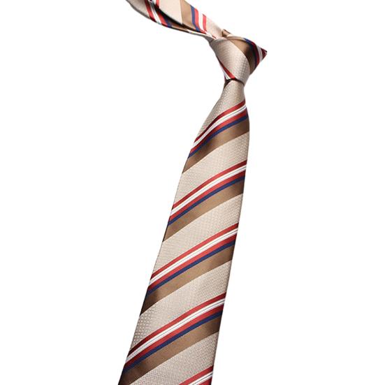 Gravata Masculina Cor Vibrante Formal Estampada Listrada Noivo Casamento Gravata Padrão Claro Pontiaguda Escritório Banquetes Gravata de Pescoço Roupa de Negócios