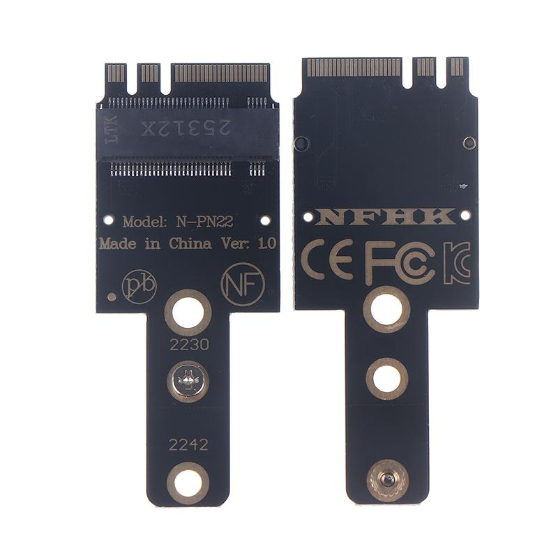 M.2 A+E To Nvme Ssds Adapters M.2 Wifi Interfaces A+E To M Pcie4.0 Risers Card With Bracket For 2230 Nvme Ssds