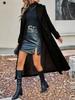 Fashion Autumn Winter Double Button Warm Wool Coat Overcoat