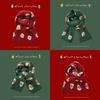 Thickened Wool Knitted Christmas & New Year Scarf: Warm Red Neck Warmer for Autumn/Winter 2024