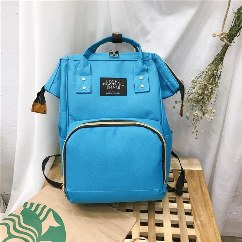 The New Maternal and Child Bag, Lightweight and Multifunctional Backpack, Female Korean Mommy Bag, Large Capacity