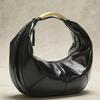 Metal Handle Crescent Bag Women'S Niche Design High-End Underarm Bag Commuting Half-Moon Shoulder Women'S Bag