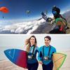 2 in 1 First-Person Perspective Shooting Stand for Mobile Phone Action Camera Adjustable Chest Strap & Headband Accessory Set