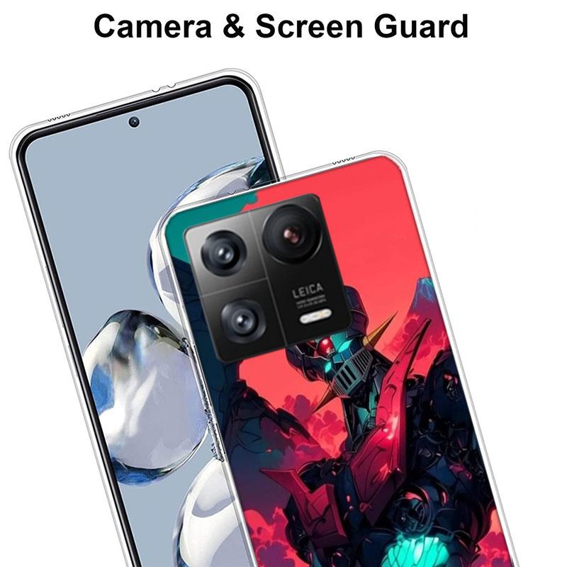 G-Goldorak UFO Robot Phone Case For Xiaomi Poco F7 Ultra X7 X6 M8 M7 M6 M4 M3 Pro X4 Mi 15 15T 14 14T 12T 12S 10T Pro 12 11 Lite