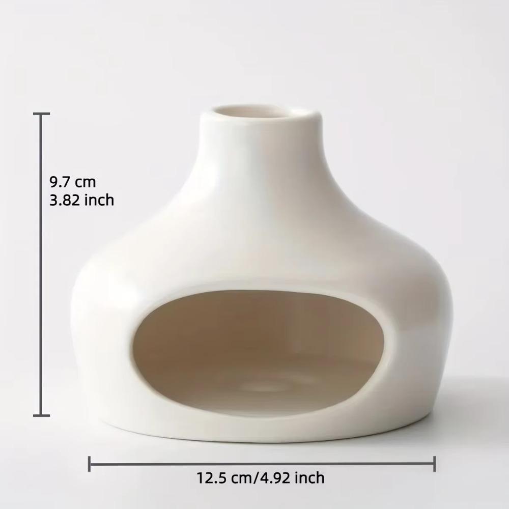 New Ceramic Ceramic Palo Santo Burner Handmade with Chimney Smudge Bowl Burner Decorative Sage Burner Home Decor