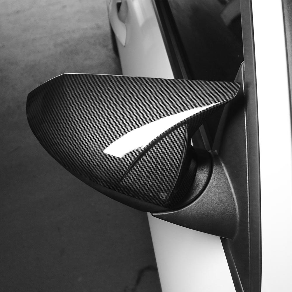 Carbon Fiber Rearview Mirror Cover Reverse Mirror Shell Cap Housing Trim For Hyundai Elantra /Elantra N 2026 2026 Accessories