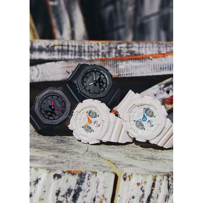 Casio G-Shock GMA-S120SA-7A1JF Women's Watch White X Orange