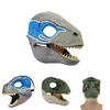 Blue/grey/green Dinosaur Moving Mouth Mask Fits Children And Adults