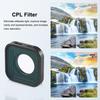 PULUZ Action Camera CPL Lens Filter For GoPro HERO13 Black /12 Black /11 Black /11 Black Mini /10 Black /9 Black