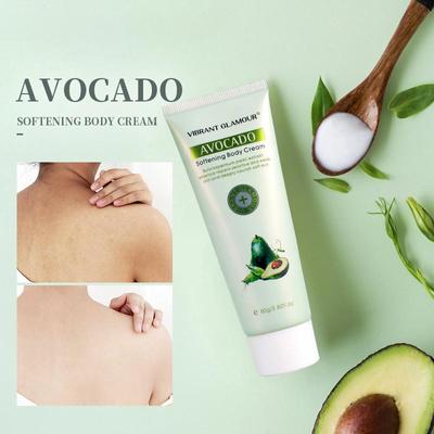 Avocado-Körpercreme, Körperlotion, Aufhellungscreme für trockene Haut, nährt und befeuchtet, nicht fettend, Körper-Hautpflegecreme