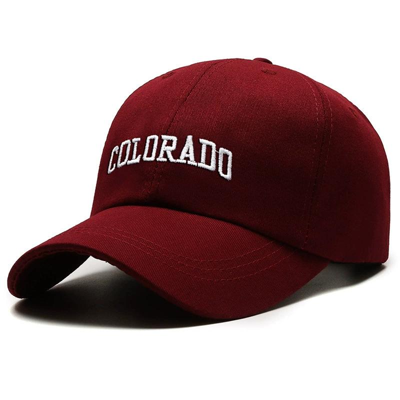 Men and Woman's Baseball Caps Adjustable Casual Embroidered Cotton Sun Hats Unisex Solid Color Visor Hats