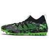Future 19.3 Netfit Round Toe Lace-Up Low Top MG Soccer Shoes Unisex Soccer Shoes Green Black 105541-03