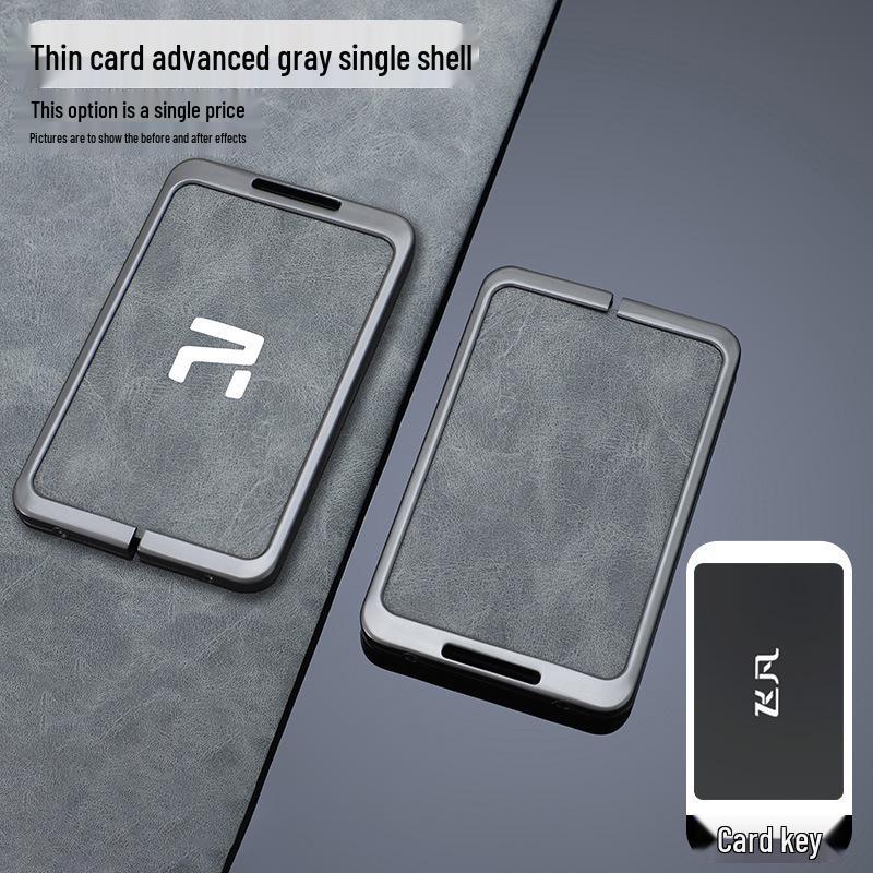 

Подставка для ключей Rising 2024 R7 F7: Чехол для автомобиля из цинкового сплава с NFC и пряжкой для мужчин