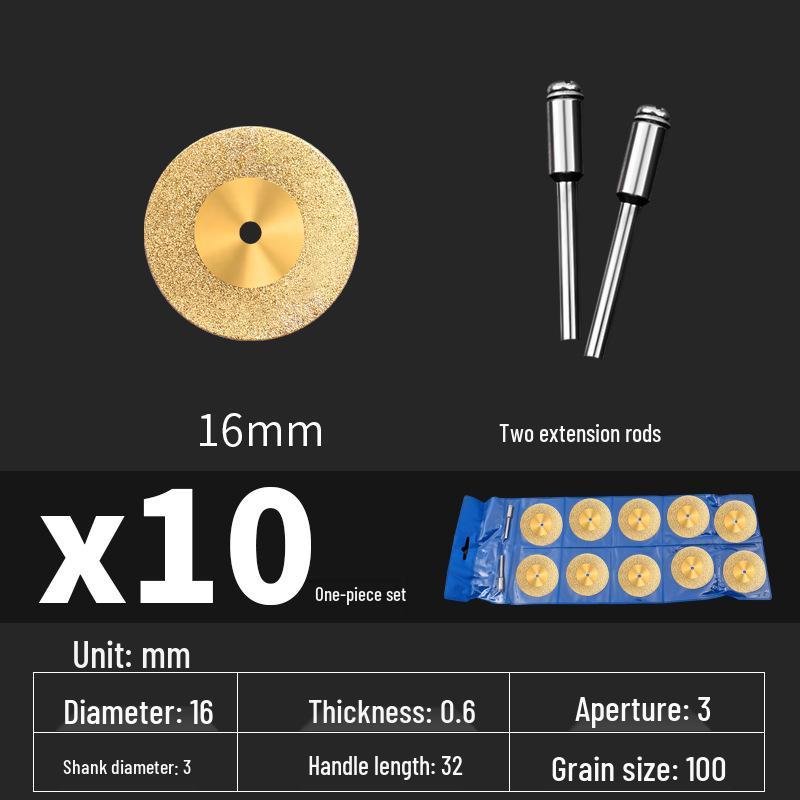 

Jade Glass Diamond Abrasive Grout Cleaning Mini Saw Blade, Electric Grinding Disc