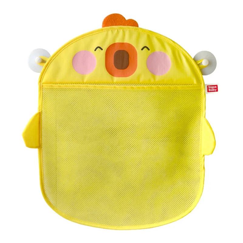 Organizer Kids Tidy Storage Suction Bathroom Bathtub Toys Hanging Bag Dinosaur Animal Baby Bath Toys Basket Mesh Bag Water Toys