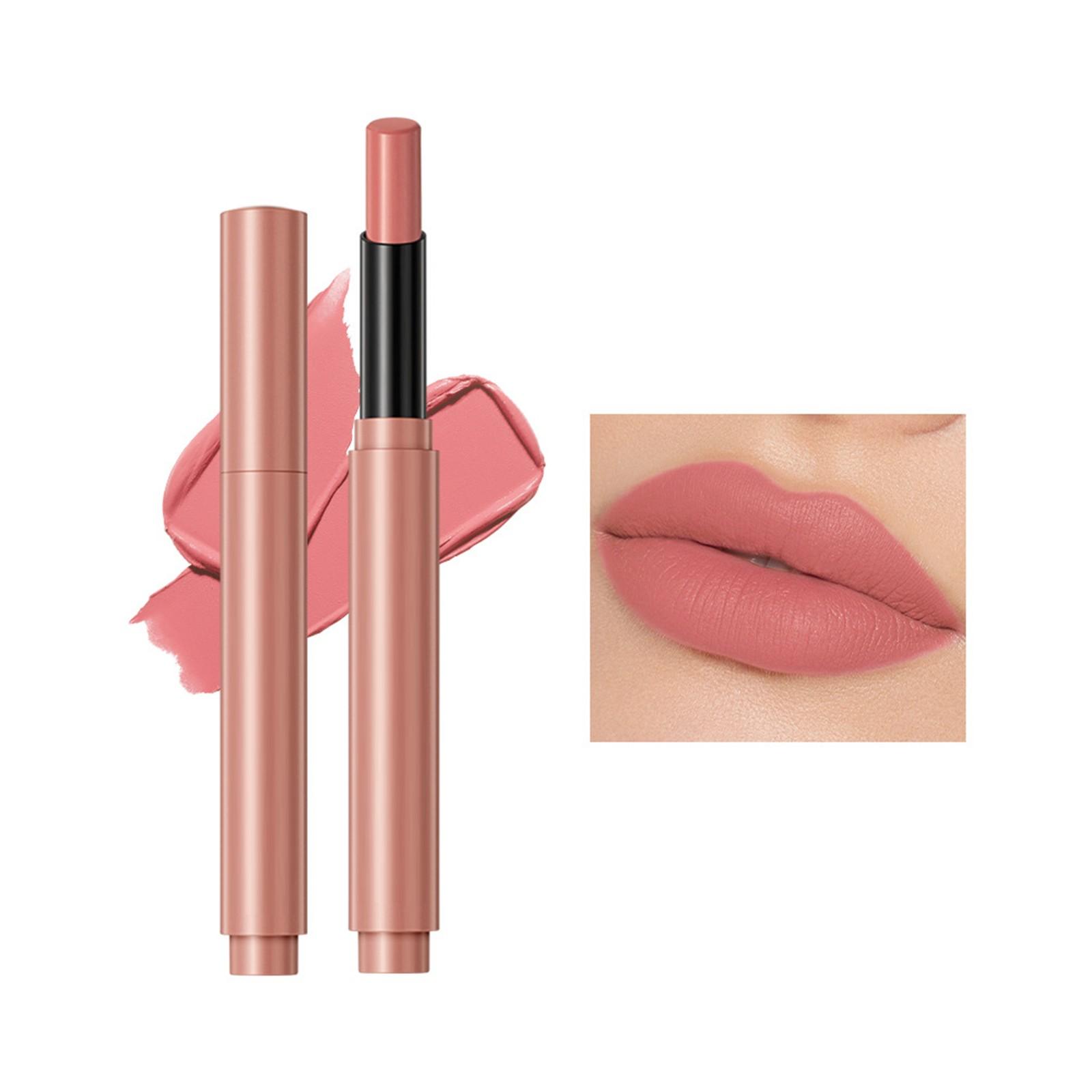 

Шелковистая помада Charm Lipstick Pen Легкая и тонкая, не высыхает, не выцветает, 6 цветов, не прилипает к чашке One Size