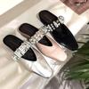 Metal Studded Women Ballet Flats Comfortable Dance Shoes Casual Walking Loafers Flat Mary Jane Shoes Ladies Zapatos De Mujer