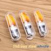 Metal Whistle with Lanyard Stainless Steel Referee Whistle Durable Outdoor Sports Whistle for Coaches Lifeguards and Safety Use