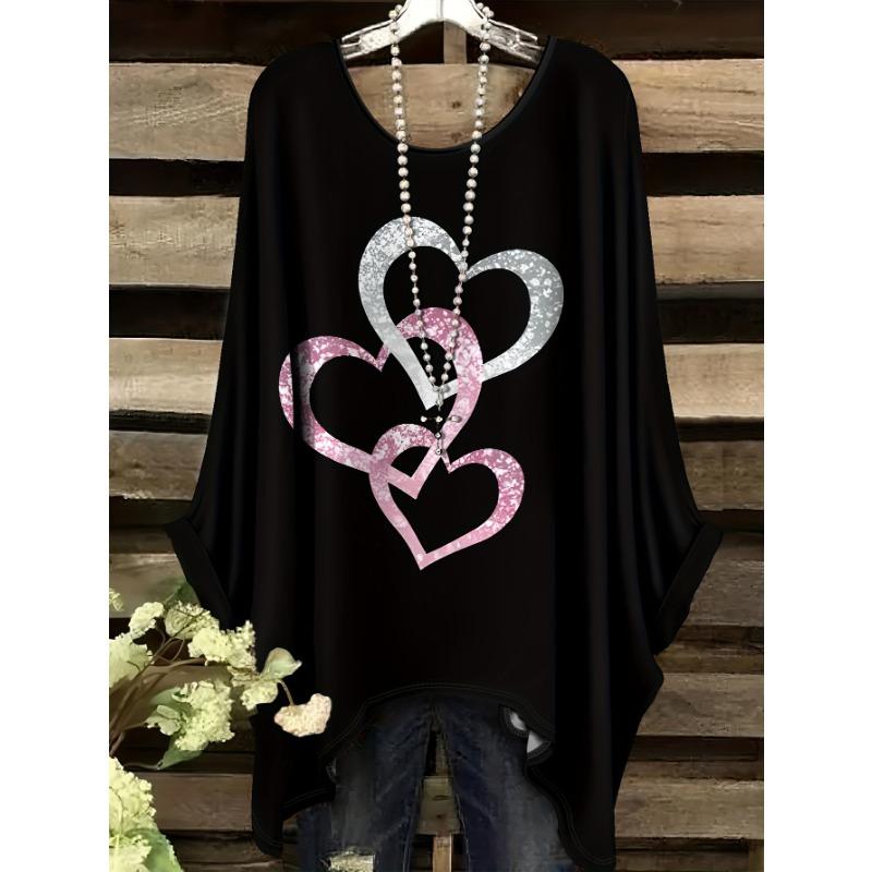 Plus Size Women T-Shirt Fashion Golden Light Swallowtail Hem Round Neck Short Sleeve Casual Summer Tops Loose Comfort Tees