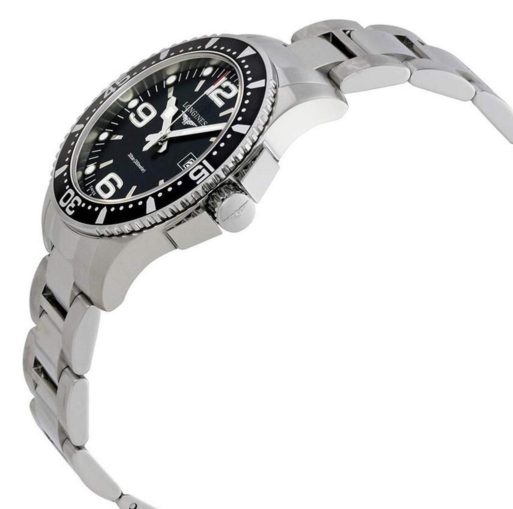 Wristwatch Hydro Conquest Sports Collection Black Dial 39mm Quartz L37304566 [Longines] L3.730.4.56.6