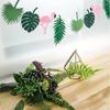 Hawaiian Tropical Flamingo Pineapple Summer Party Decor Banner Garland Bunting Happy Birthday Decoration