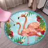 Cute Cartoon Nordic Round Carpet for Bedroom and Dressing Table