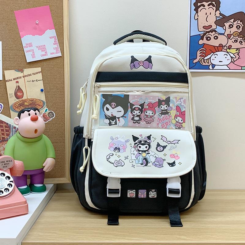 School Bag Cartoon Large Capacity Multi-compartment Cute - Grade Versatile Casual Sweet