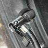 12V DC 300 PSI Car Tire Inflator, Compact Portable Air Compressor Pump with Cigarette Lighter Plug for Emergency Use