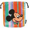 Skater Boa Drawstring Disney Retro Mickey Mouse Bag 25.520cm ZKT1-A