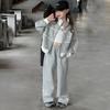 Kinderkleidungssets Mädchen Sportanzüge Frühling Herbst Jacke Hose Outdoor Lässiger Stil Trainingsanzug 2-teiliges Set für Teenager 5-14 Jahre