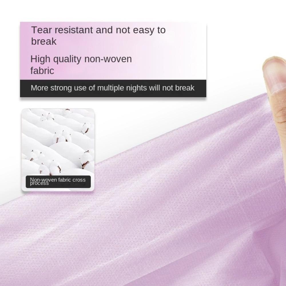 2pcs Breathable Disposable Pillowcase Set Thickened Disposable Pillowcases Pillow Cover  Travel
