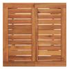 vidaXL Garten-Bartisch 60x60x105 cm Massivholz Akazie
