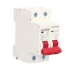 Disjoncteur miniature CC 2P Isolateur de système PV solaire Montage sur rail DIN 1000V 32A DZ47‑63Z C32