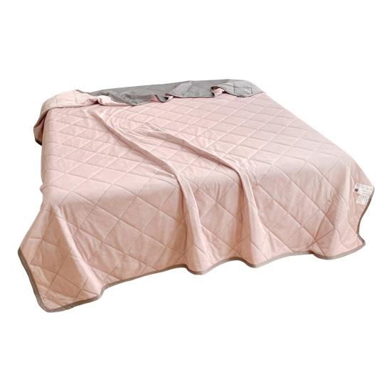 Summer Cooling Quilt for Hot Sleepers Light-weight Breathable Cooling Quilt Padded Summer Quilt for Bed Sofa Stay Cool from Night Sweats