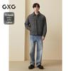 GXG Men's Retro Floral Textured Oversized Casual Jacket