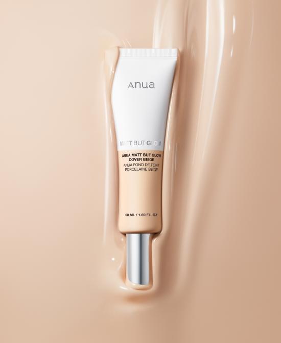 Anua Matte Bott Glow Cover Beige 50 Ml /Korean-style Clear and Dewy Skin Makeup