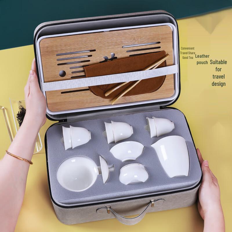 Dehua White Porcelain Tea Set