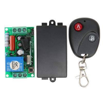 Wireless Remote Switch 433MHZ 10A 1CH RF Remote Control Relay Switch for Roller Lind Door Gate