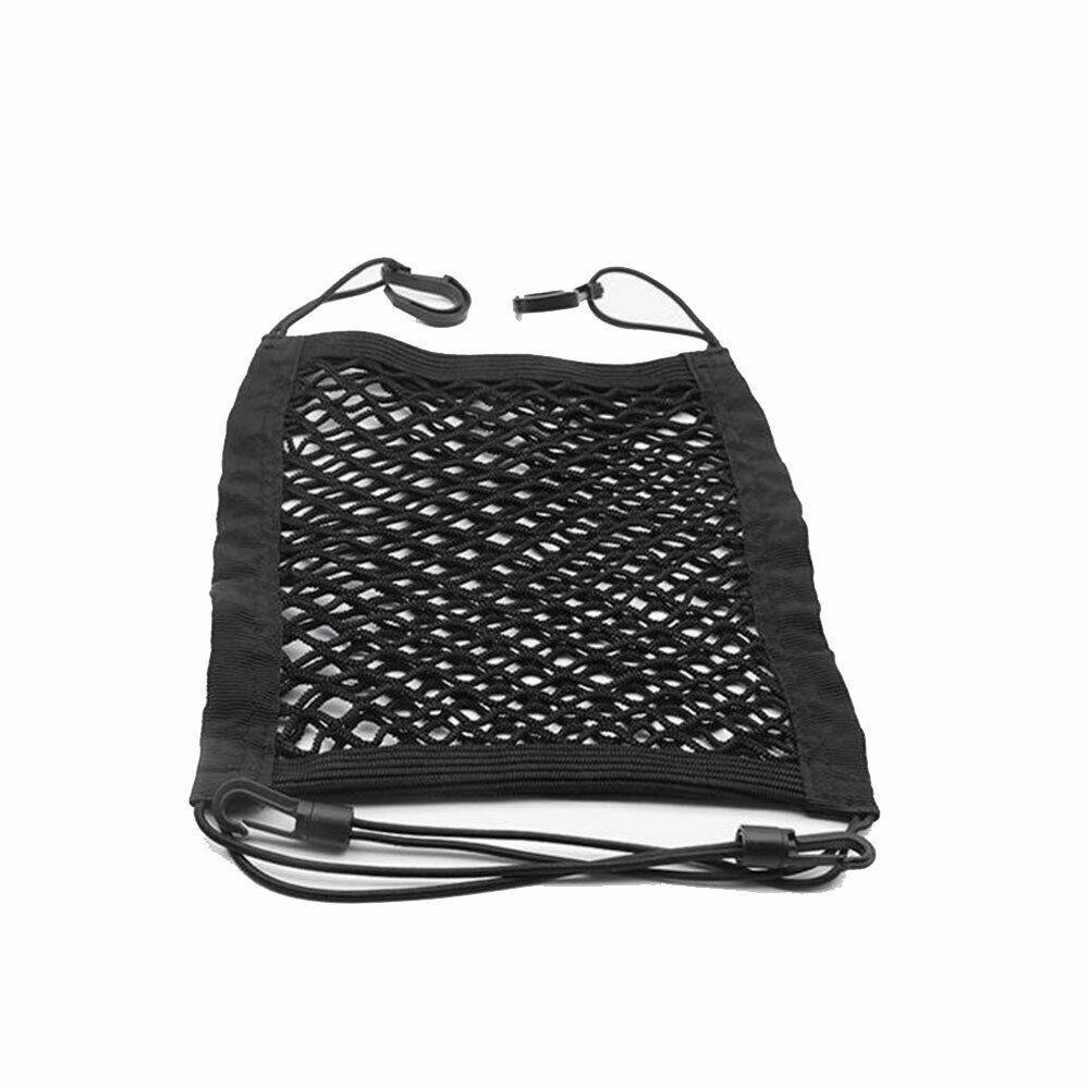 Between Car Seats Elastic Storage Net Bag Car Divider Pet Barrier Universal 3-layer High Stretchy Mesh Auto Interior Organizer