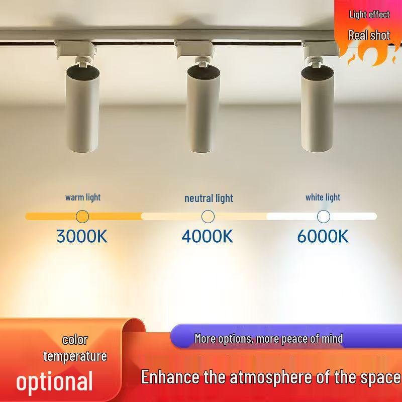 Super Bright LED Ceiling & Wall Track Light for Clothing Store Displays