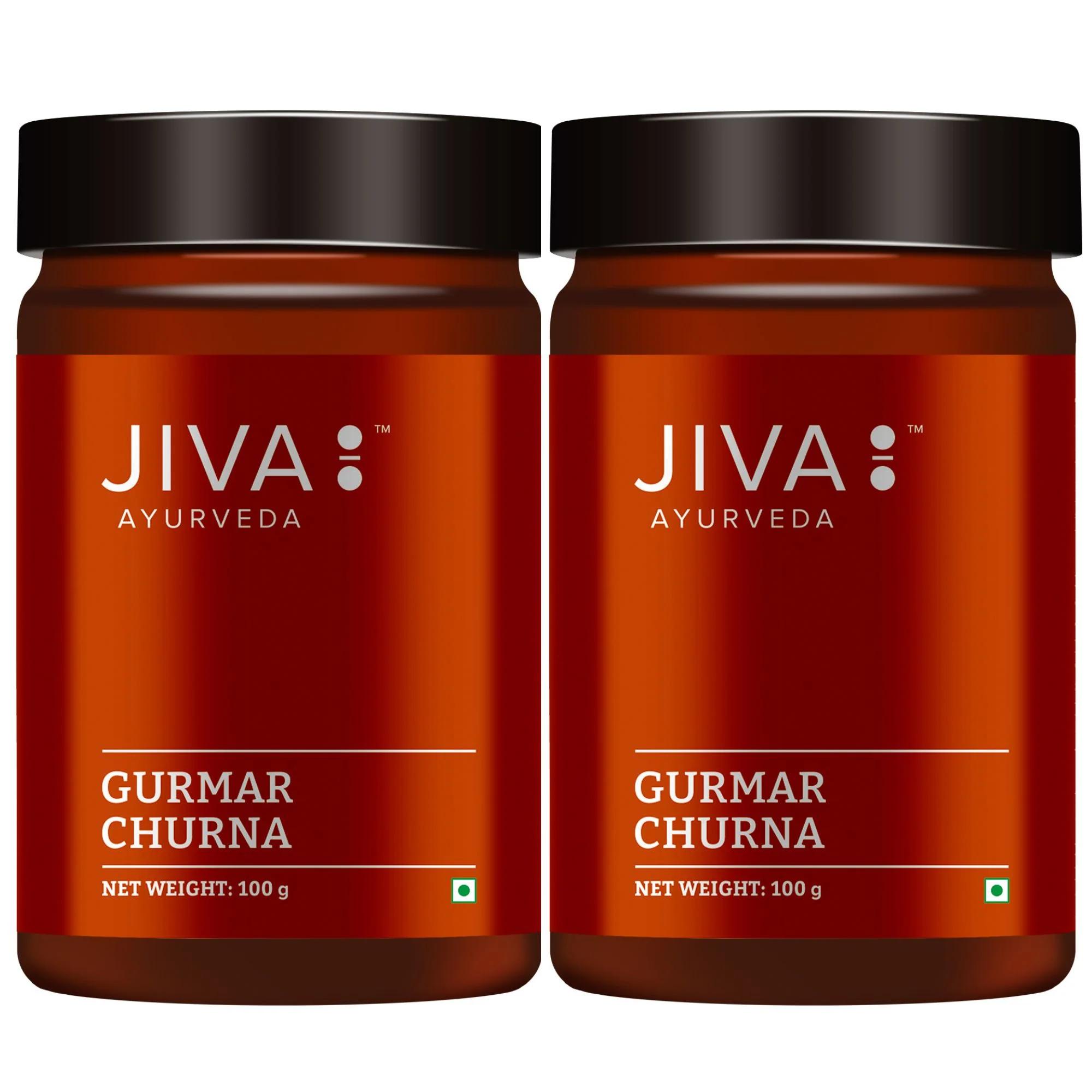 

Гурмар Чурна Упаковка 2 шт. - Натуральний руйнівник цукру для контролю рівня цукру в крові | Зменшує тягу до солодкого - 100г Pack of 2 100 gm