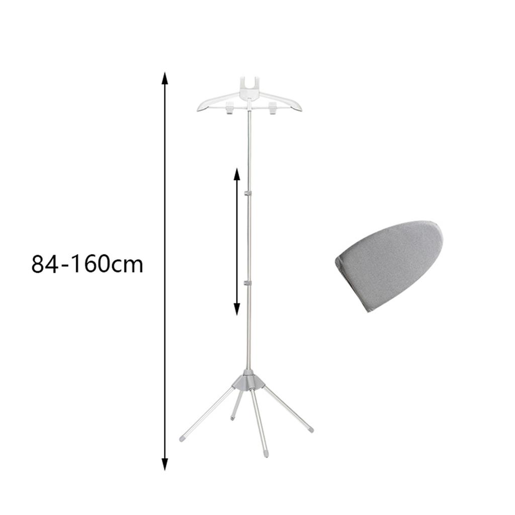 Steam Iron Stand Adjustable Height Standing Ironing Machine Bracket Coat Hanger Clothes Drying Rack House Decoration