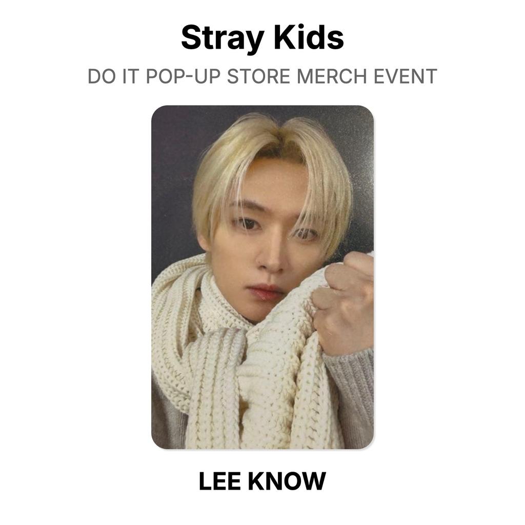 Stray Kids DO IT POP-UP STORE MERCH EVENT Official Photocard