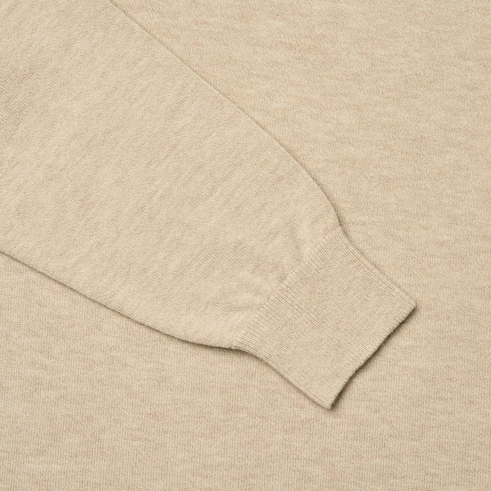 VERNO 24Fw Turtle-Neck Knit Oatmeal