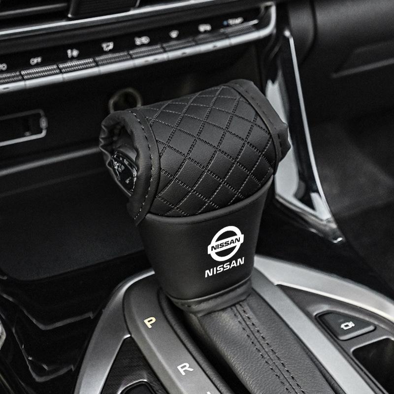 CEXDDH1 Auto Schalthebel Hoodie Abdeckungen Rutschfeste Schalthebelkappe Schalthebel Dekoration Für Nissan Qashqai X-Trail T32 T31 Juke J10 Nismo