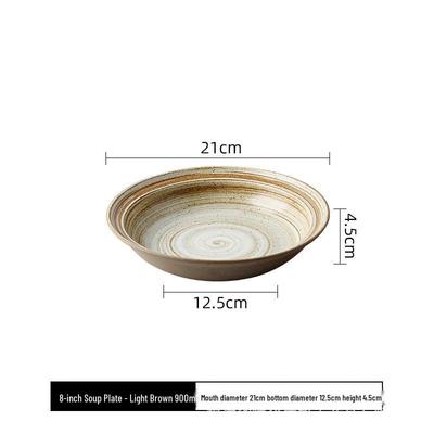 Abay Ceramic Pasta & Soup Plate
