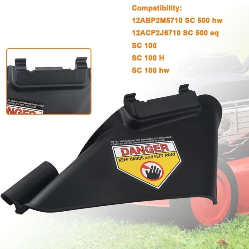 Reinforced Plastic Discharge Guard 731-07131 for Multiple Riding Mowers Multiple Deflector Chutes Replacement Assembly