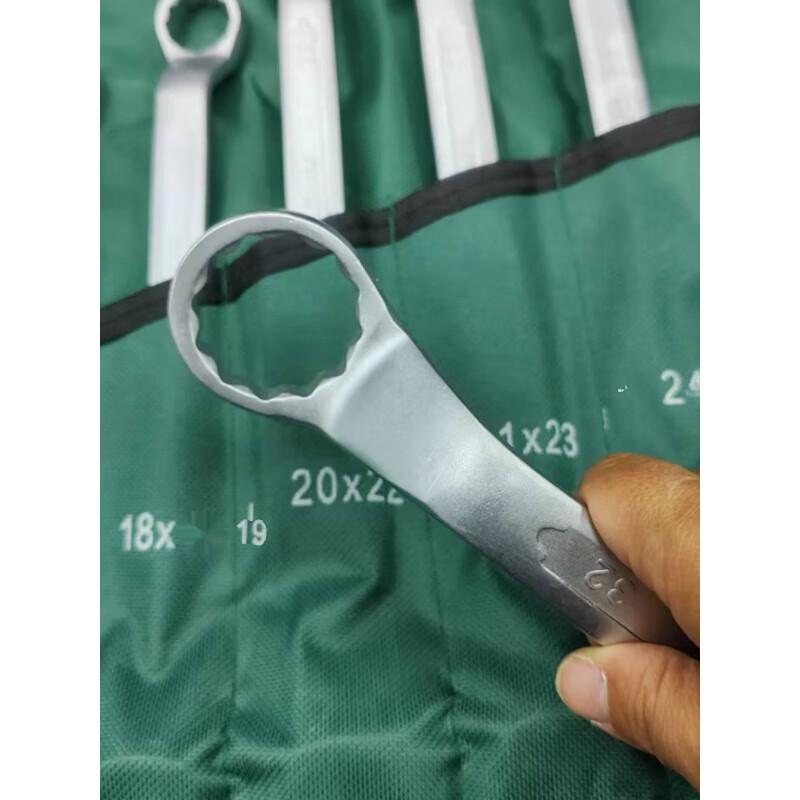 Jun Ding Ying 8-Piece Double-Ended Wrench Set (6-24mm)