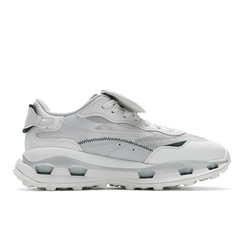 Fila KM2 Low Top Casual Shoes Men's White Gray F12M533121FBD